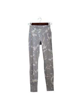 Lululemon Athletica Women’s Gray Pocket Midi Rise Full Length Leggings Size 4